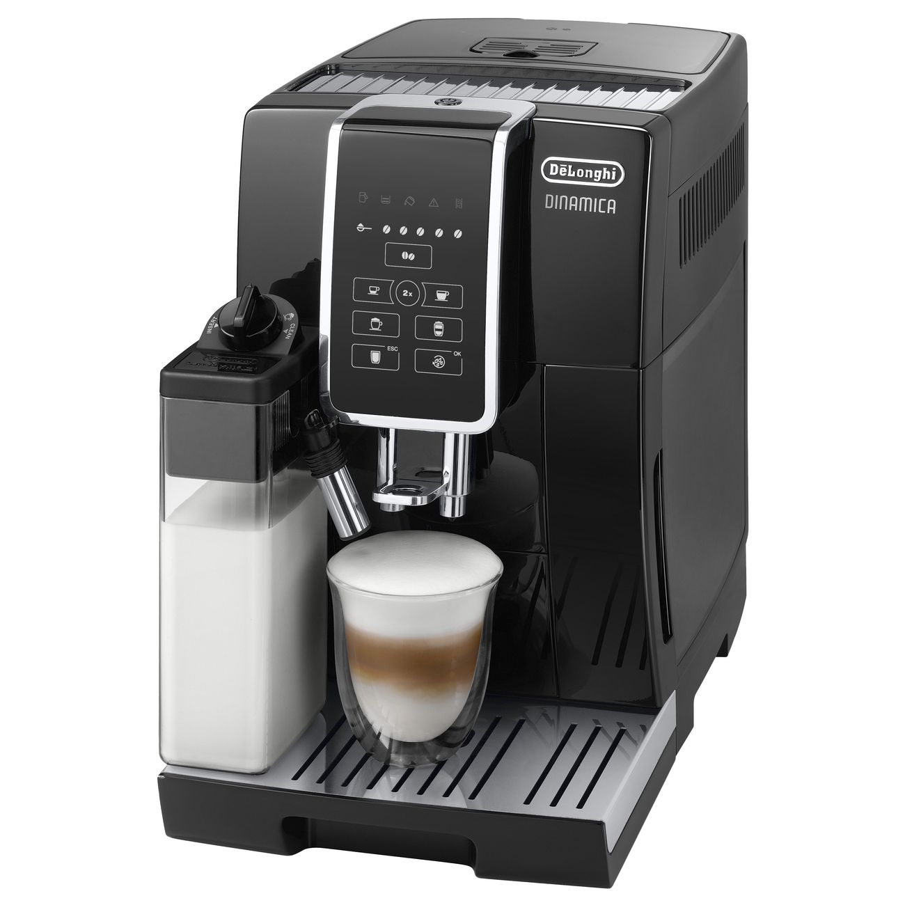 Автоматическая кофемашина DeLonghi Dinamica ECAM350.50