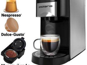 Комбинированная кофеварка Polaris PCM 2020 3-in-1