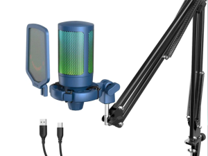 Микрофон проводной Fifine A6T, комплектация: микрофон