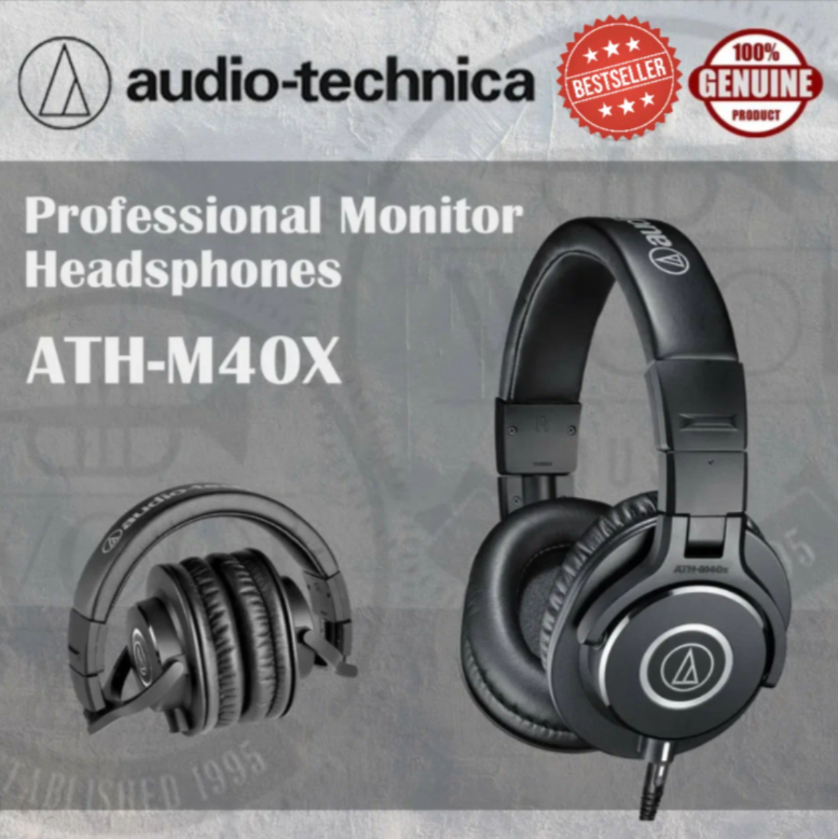 Проводные наушники Audio-Technica ATH-M40x