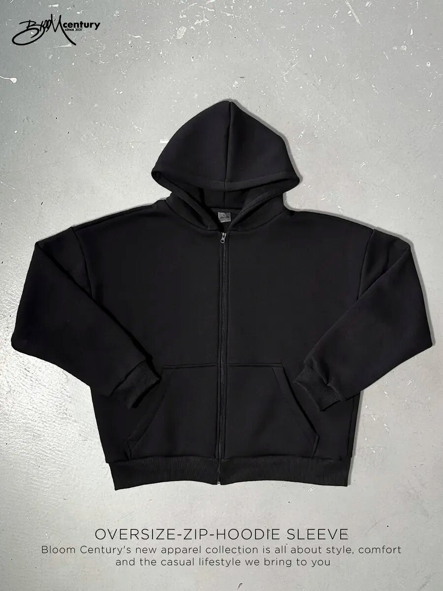 Толстовка с принтом "Цветущий век"