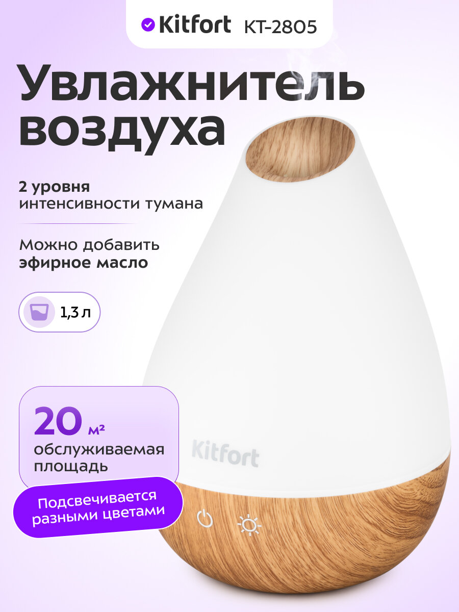 Увлажнитель воздуха Kitfort KT-2805 Увлажнитель воздуха Kitfort KT-2805