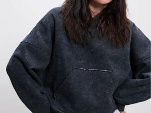 Худи кроп укороченное женское с начесом